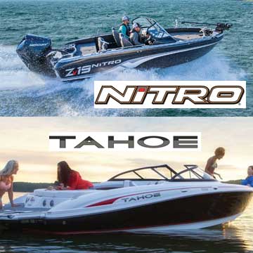 Tahoe Runabouts and Nitro Fishing Boats